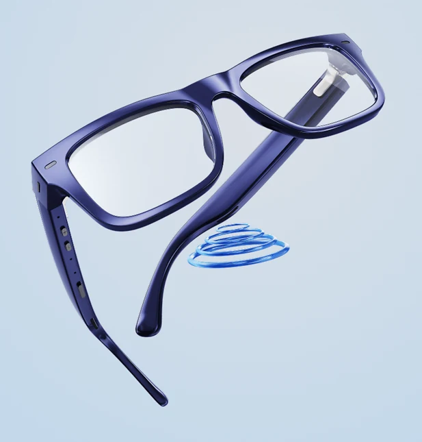 Occhiali acustici Nuance Audio con tecnologia integrata nella montatura